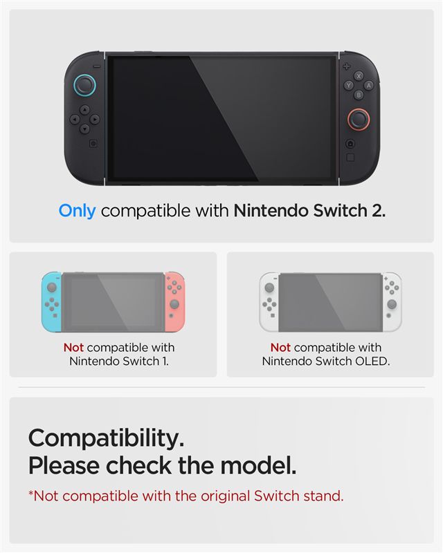 Spigen Ultra Hybrid, frost black - Nintendo Switch 2