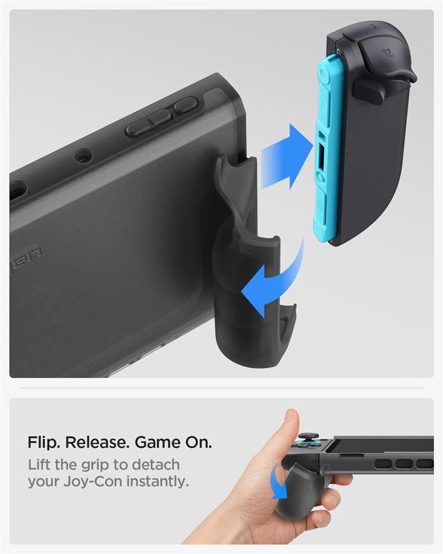 Spigen Ultra Hybrid, frost black - Nintendo Switch 2