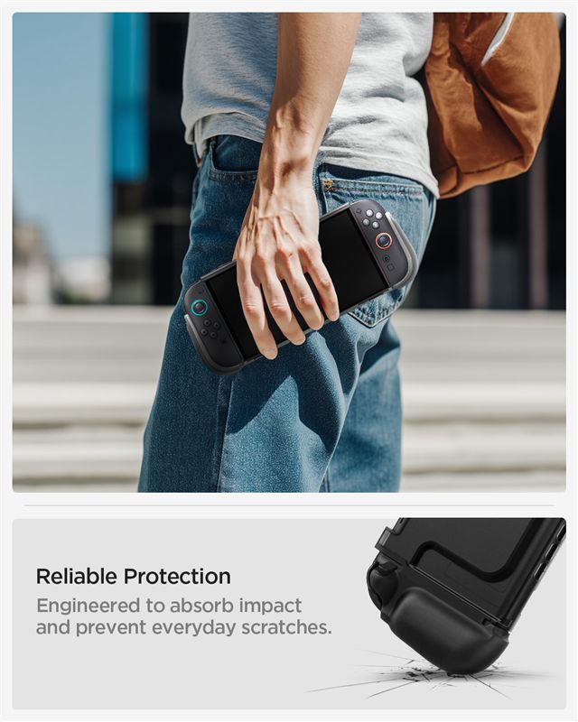 Spigen Ultra Hybrid, frost black - Nintendo Switch 2