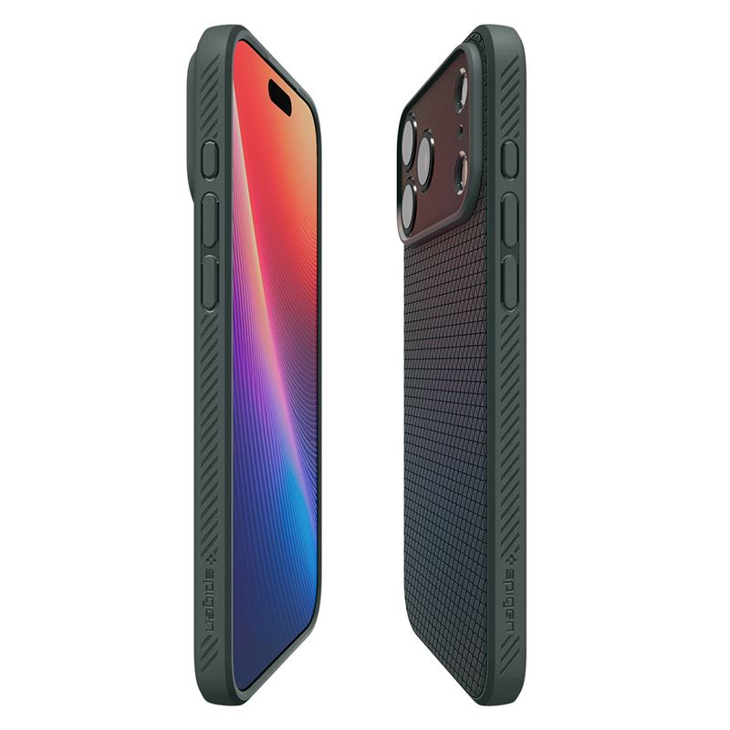 Spigen Liquid Air, abyss green - iPhone 17 Pro Max