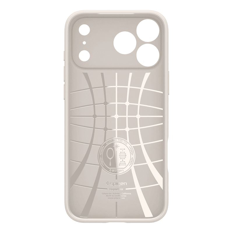Spigen Liquid Air, natural titanium - iPhone 17 Pro Max