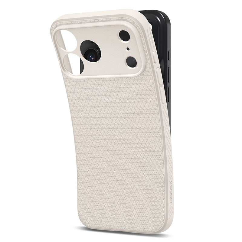 Spigen Liquid Air, natural titanium - iPhone 17 Pro Max