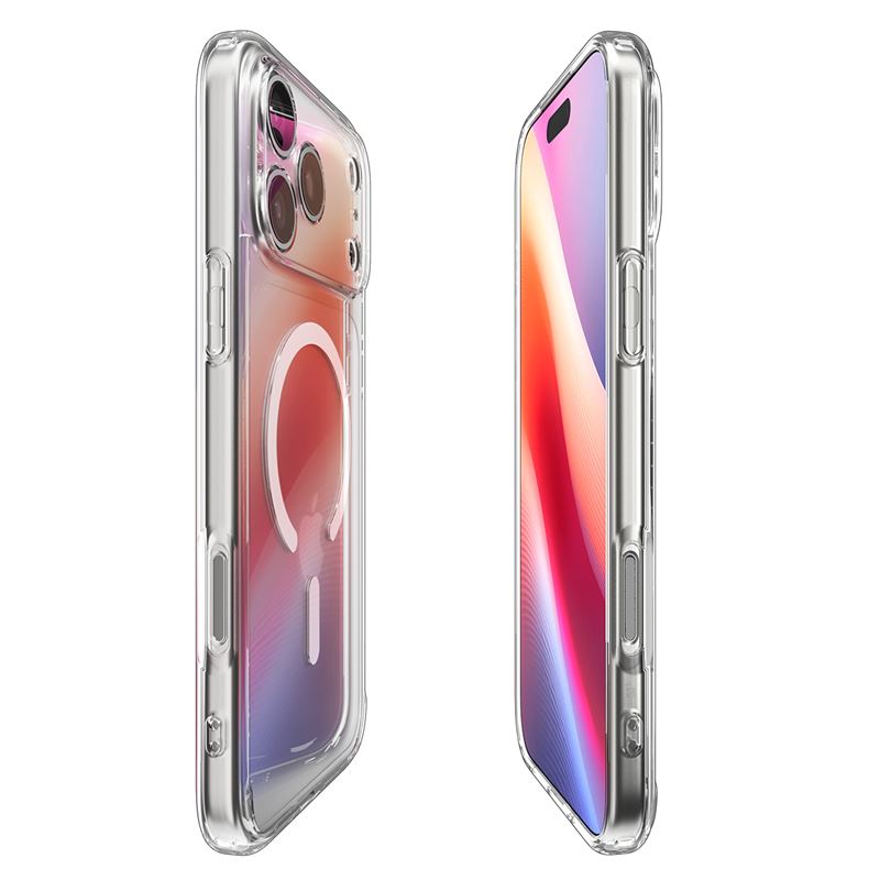 Spigen Ultra Hybrid MagSafe, clear white - iPhone 17 Pro Max