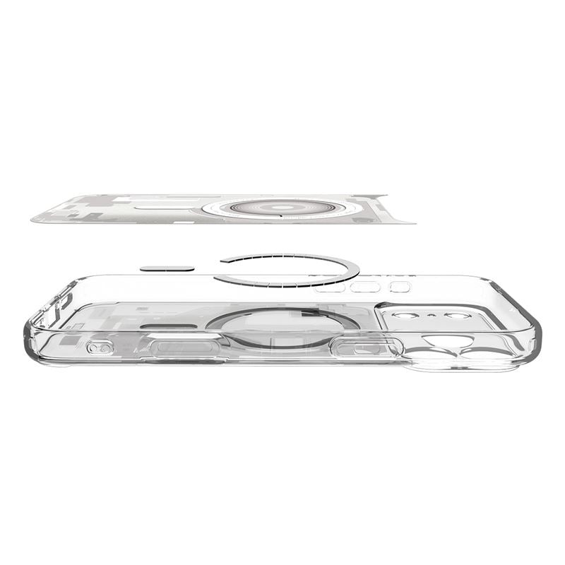 Spigen Ultra Hybrid MagSafe, zero one white - iPhone 17 Pro Max