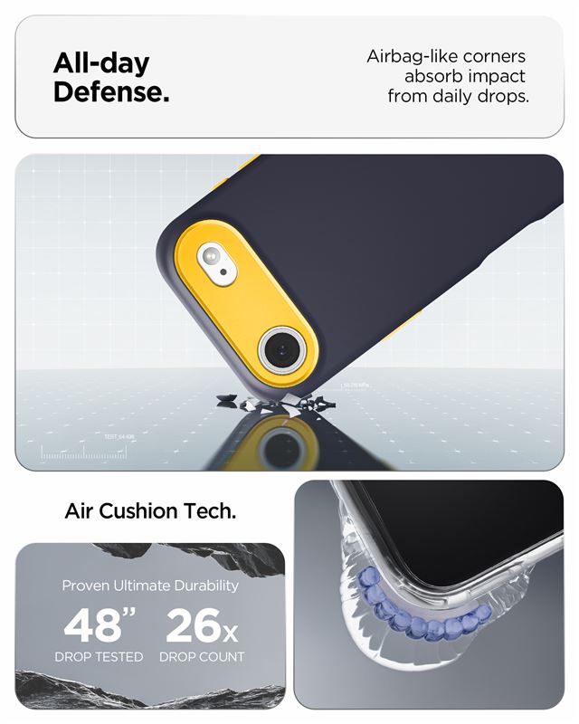 Spigen Nano Pop MagSafe, blueberry navy - iPhone Air
