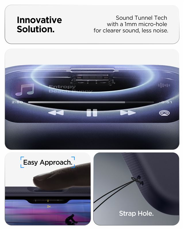 Spigen Nano Pop MagSafe, blueberry navy - iPhone Air