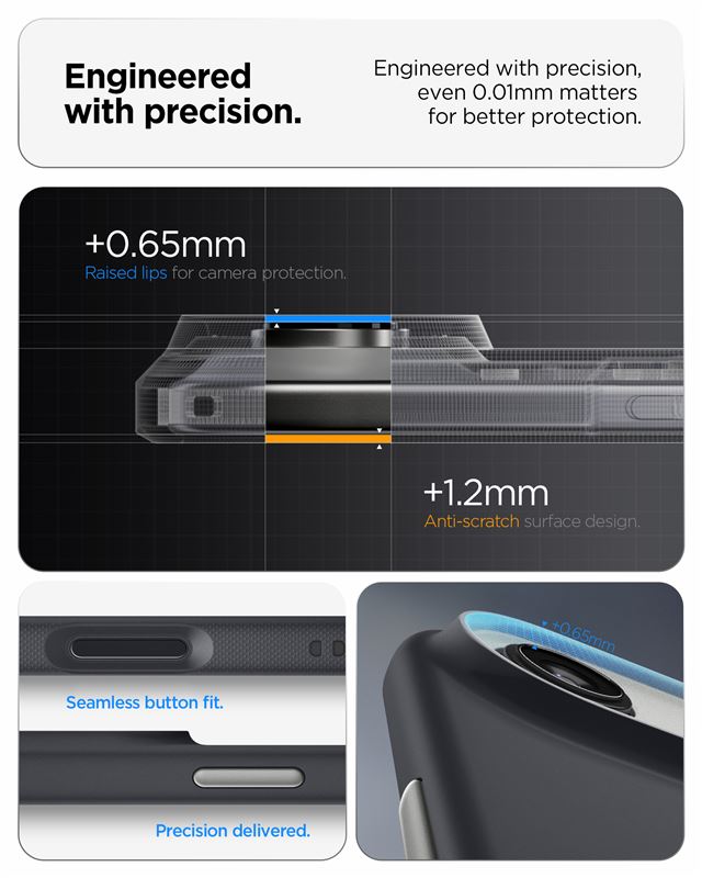 Spigen Nano Pop MagSafe, black sesame - iPhone Air