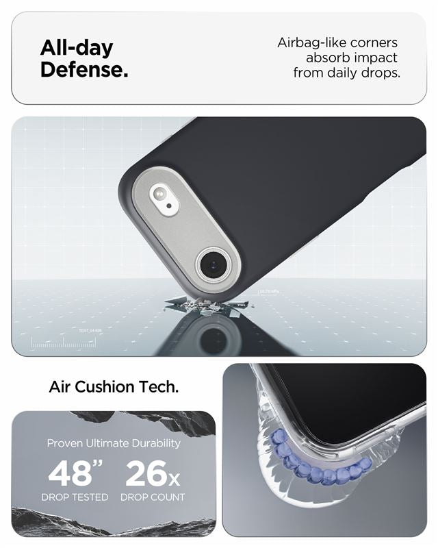 Spigen Nano Pop MagSafe, black sesame - iPhone Air