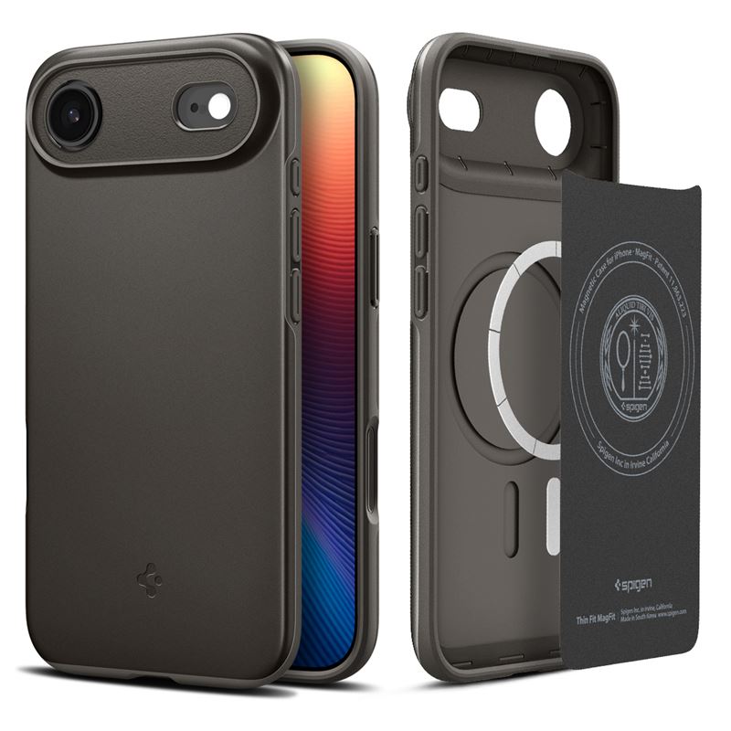 Spigen Thin Fit MagSafe, gunmetal - iPhone Air