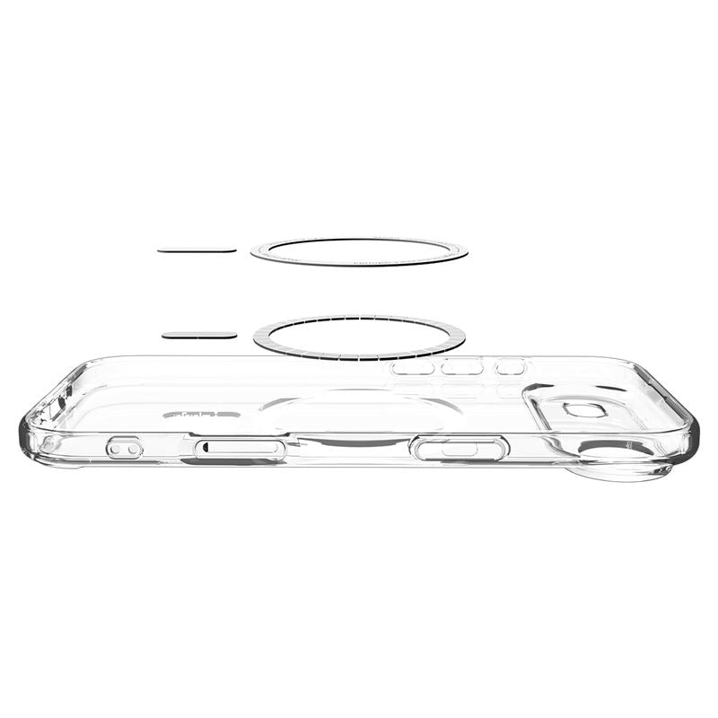 Spigen Ultra Hybrid MagSafe, clear white - iPhone Air