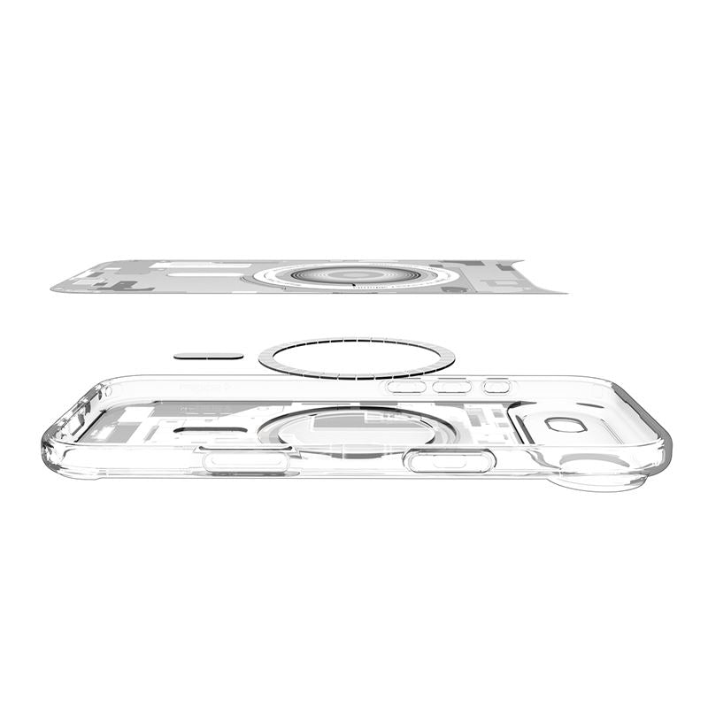 Spigen Ultra Hybrid MagSafe, zero one white - iPhone Air