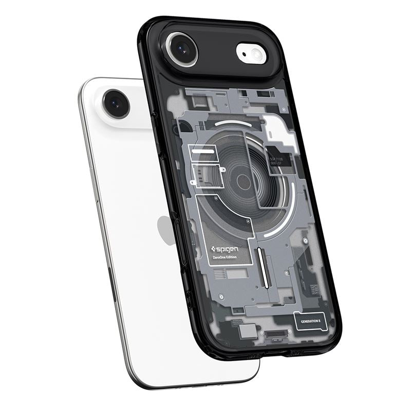 Spigen Ultra Hybrid MagSafe, zero one black - iPhone Air
