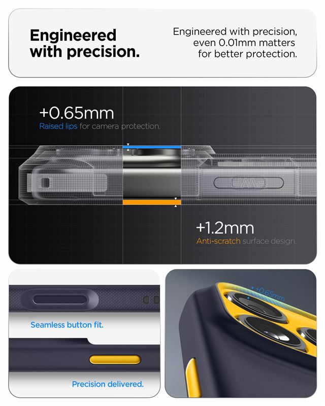 Spigen Nano Pop MagSafe, blueberry navy - iPhone 17 Pro