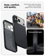 Spigen Nano Pop MagSafe, black sesame - iPhone 17 Pro