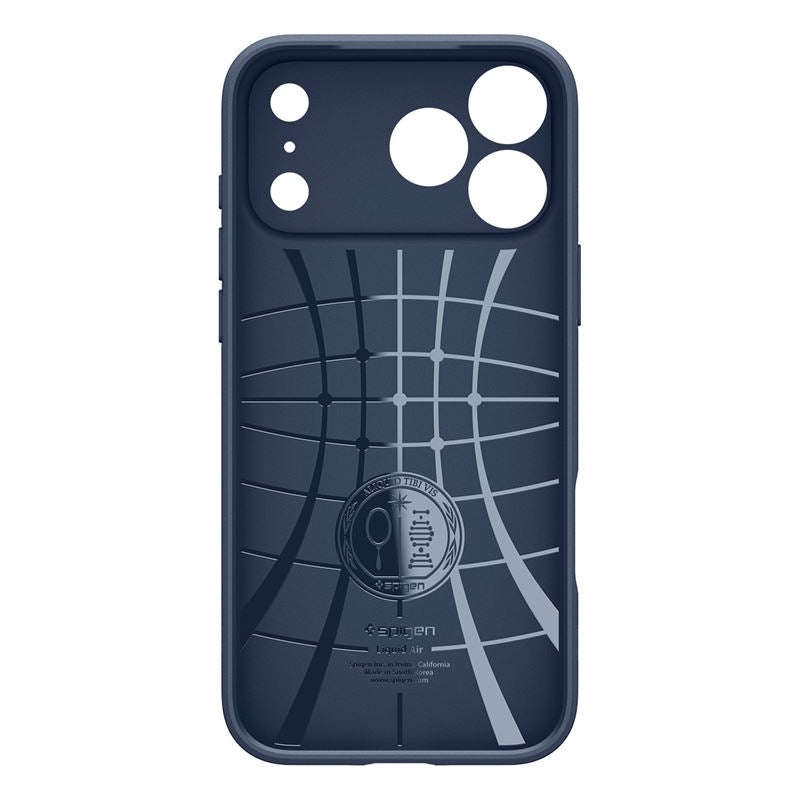 Spigen Liquid Air, navy blue - iPhone 17 Pro