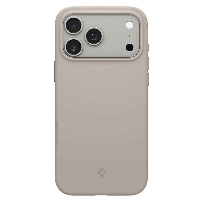 Spigen Silicone Fit MagSafe, stone - iPhone 17 Pro