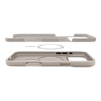 Spigen Silicone Fit MagSafe, stone - iPhone 17 Pro