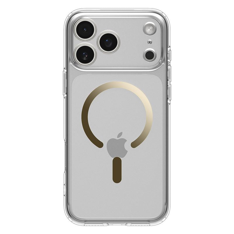 Spigen Ultra Hybrid MagSafe, clear gold - iPhone 17 Pro