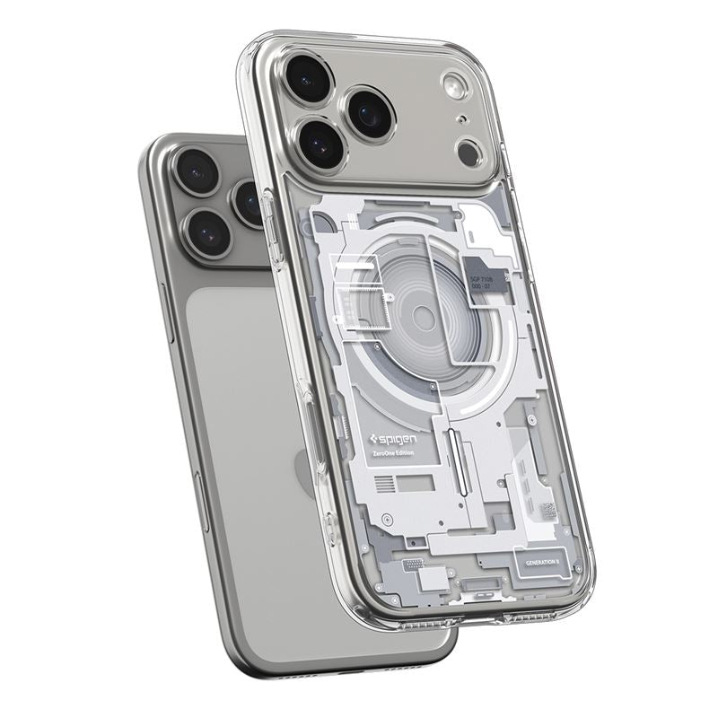 Spigen Ultra Hybrid MagSafe, zero one white - iPhone 17 Pro