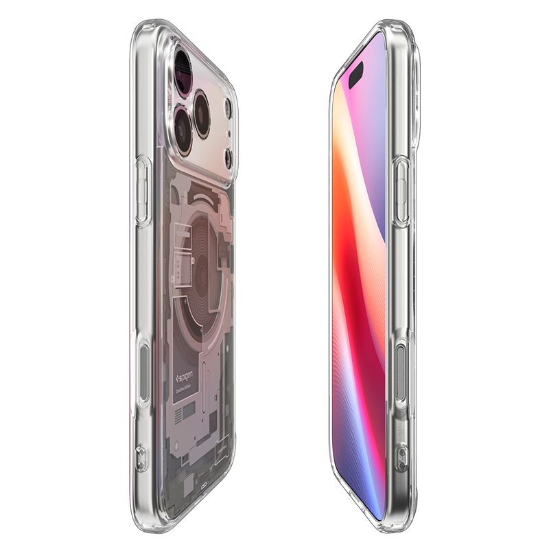 Spigen Ultra Hybrid MagSafe, zero one natural titanium - iPhone 17 Pro