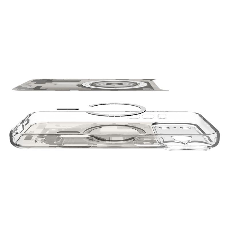 Spigen Ultra Hybrid MagSafe, zero one natural titanium - iPhone 17 Pro