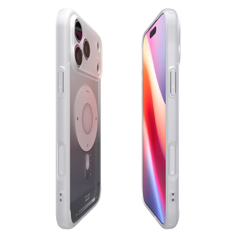 Spigen Ultra Hybrid MagSafe, klasické strieborné – iPhone 17 Pro