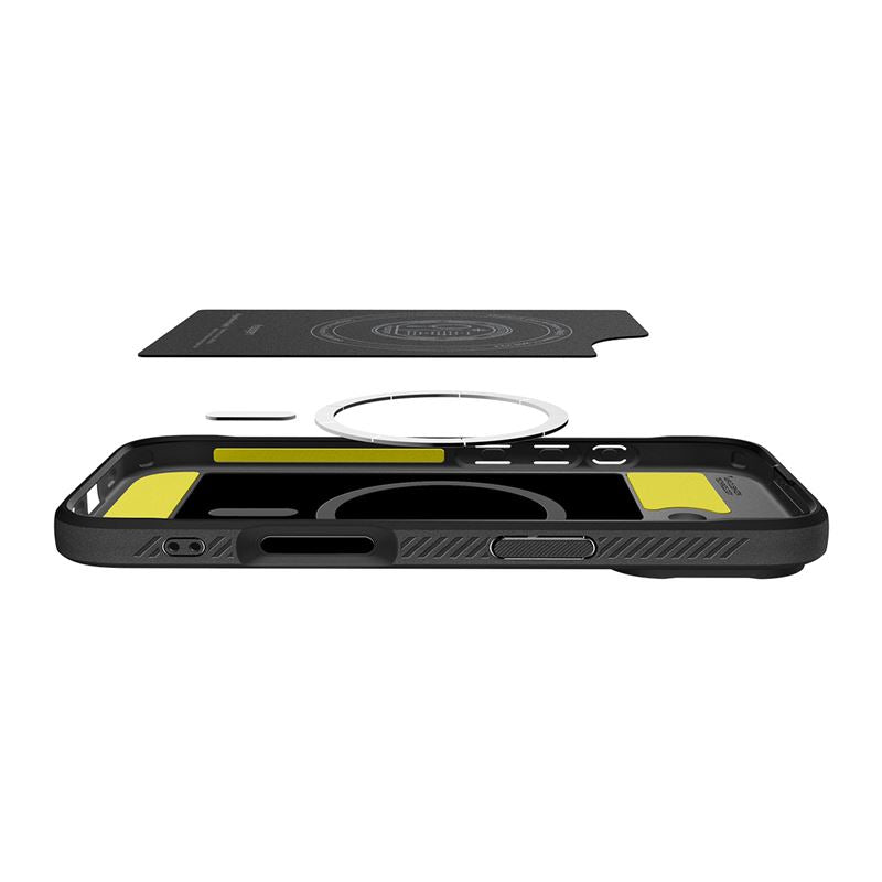 Spigen Rugged Armor MagSafe, matte black - iPhone 17