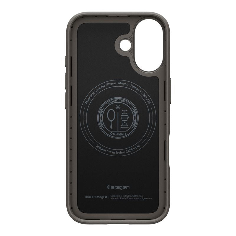 Spigen Thin Fit MagSafe, gunmetal - iPhone 17