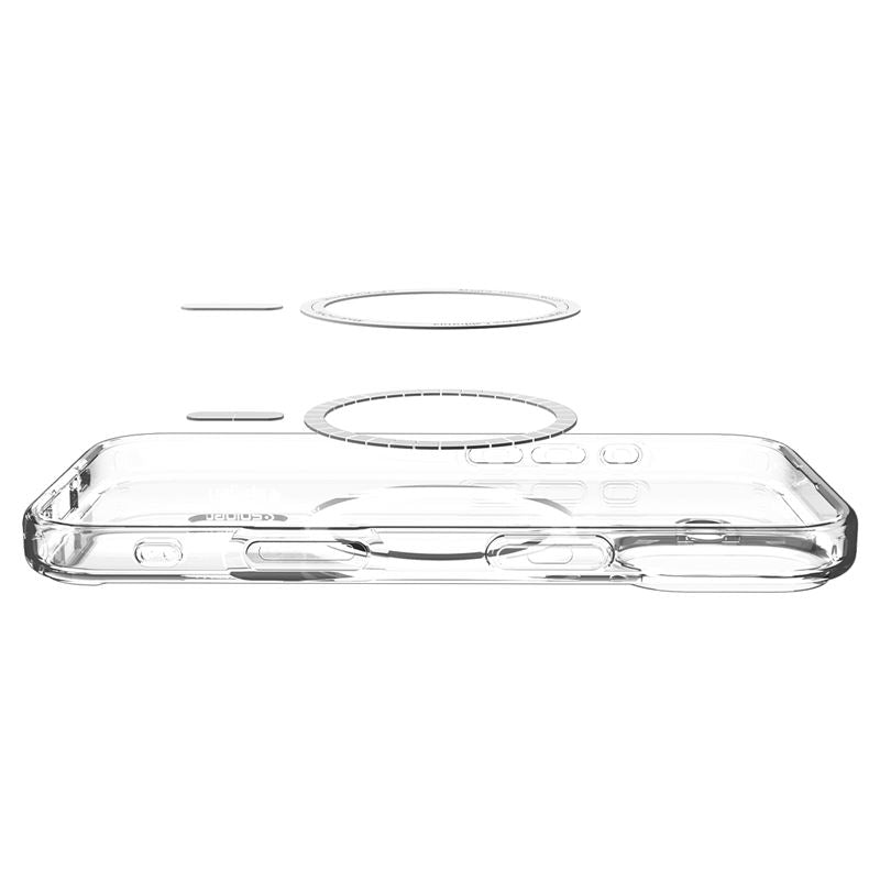 Spigen Ultra Hybrid MagSafe, clear white - iPhone 17