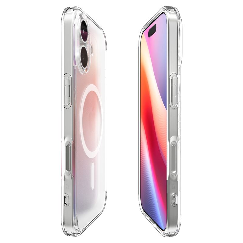 Spigen Ultra Hybrid MagSafe, frost white - iPhone 17