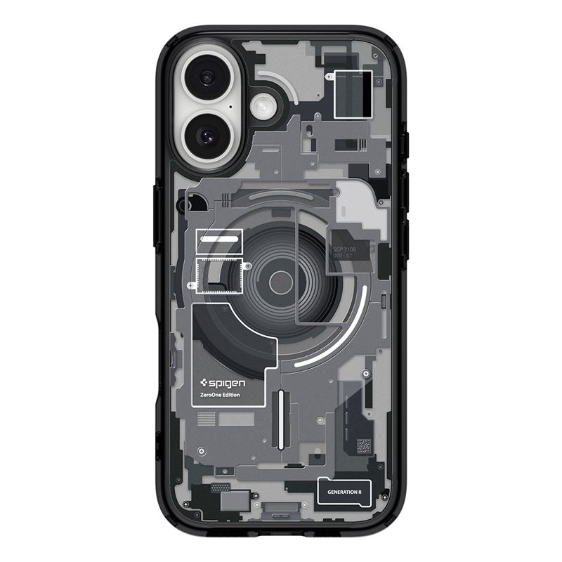 Spigen Ultra Hybrid MagSafe, zero one black - iPhone 17