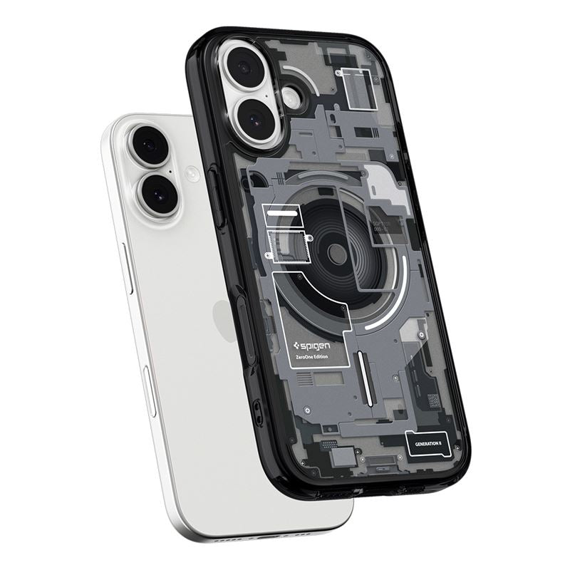 Hybrid design combining a hard back cover and a flexible frame