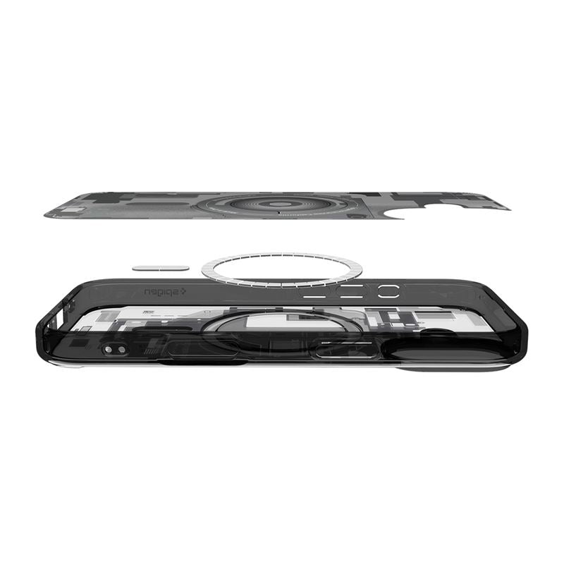 Spigen Ultra Hybrid MagSafe, zero one black - iPhone 17
