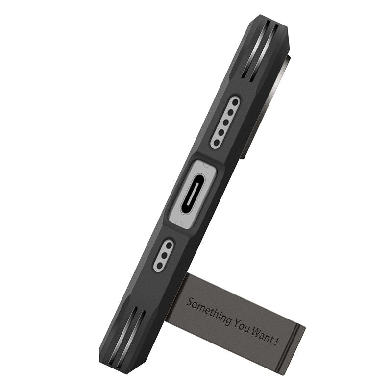 Spigen Tough Armor T MagSafe, gunmetal - iPhone 17