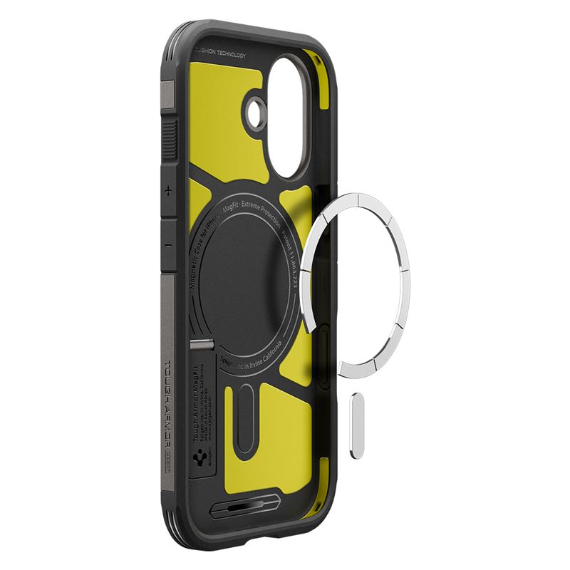 Spigen Tough Armor T MagSafe, gunmetal - iPhone 17
