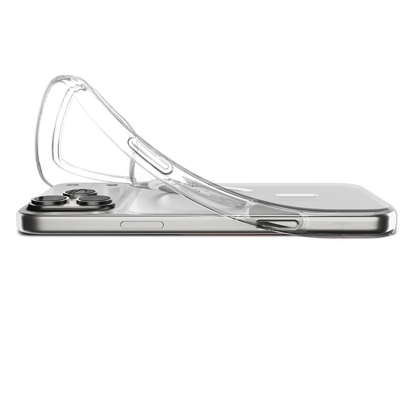 Spigen Liquid Crystal MagSafe, priehľadná biela – iPhone 17 Pro Max