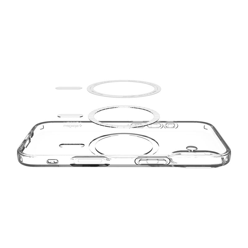 Spigen Liquid Crystal MagSafe, clear white - iPhone 17