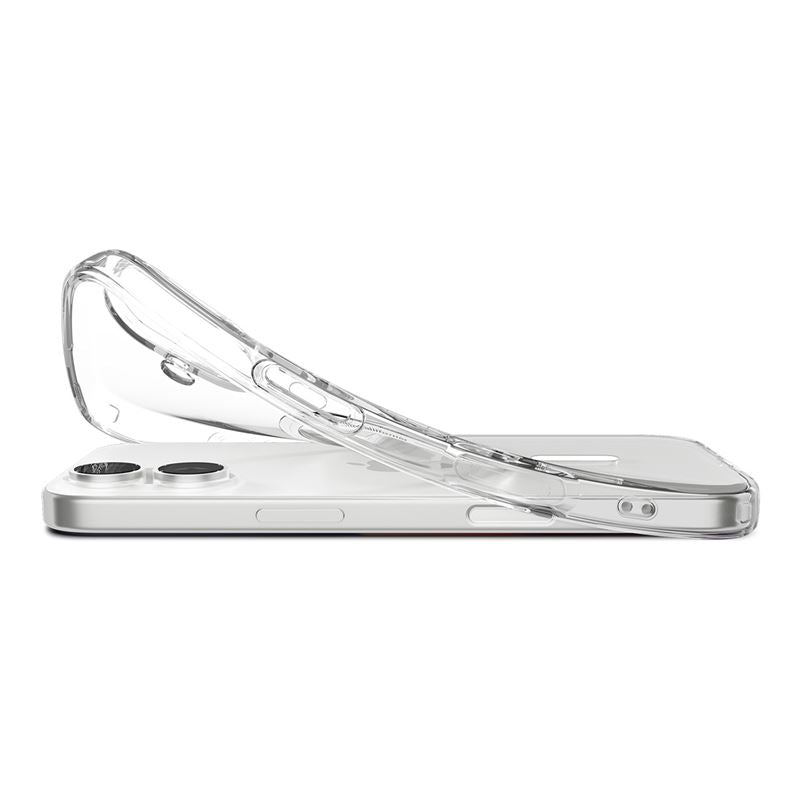 Spigen Liquid Crystal MagSafe, clear white - iPhone 17