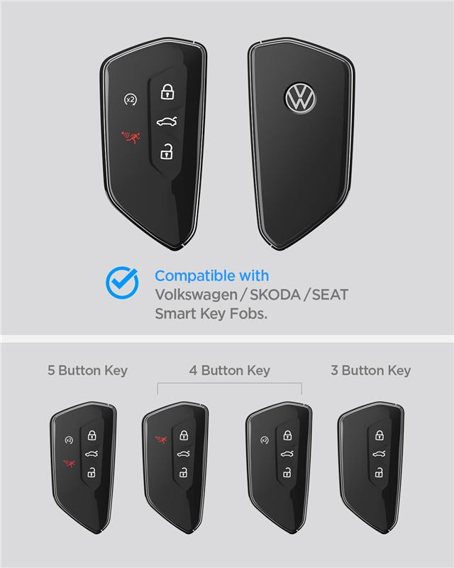 Spigen Volkswagen Key Fob Case VK100, black