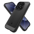 Spigen Rugged Armor, matte black - Xiaomi 17