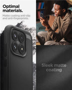 Spigen Rugged Armor, matte black - Xiaomi 17