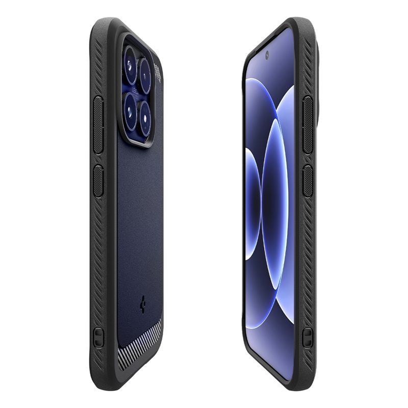 Spigen Rugged Armor, matte black - Xiaomi 17