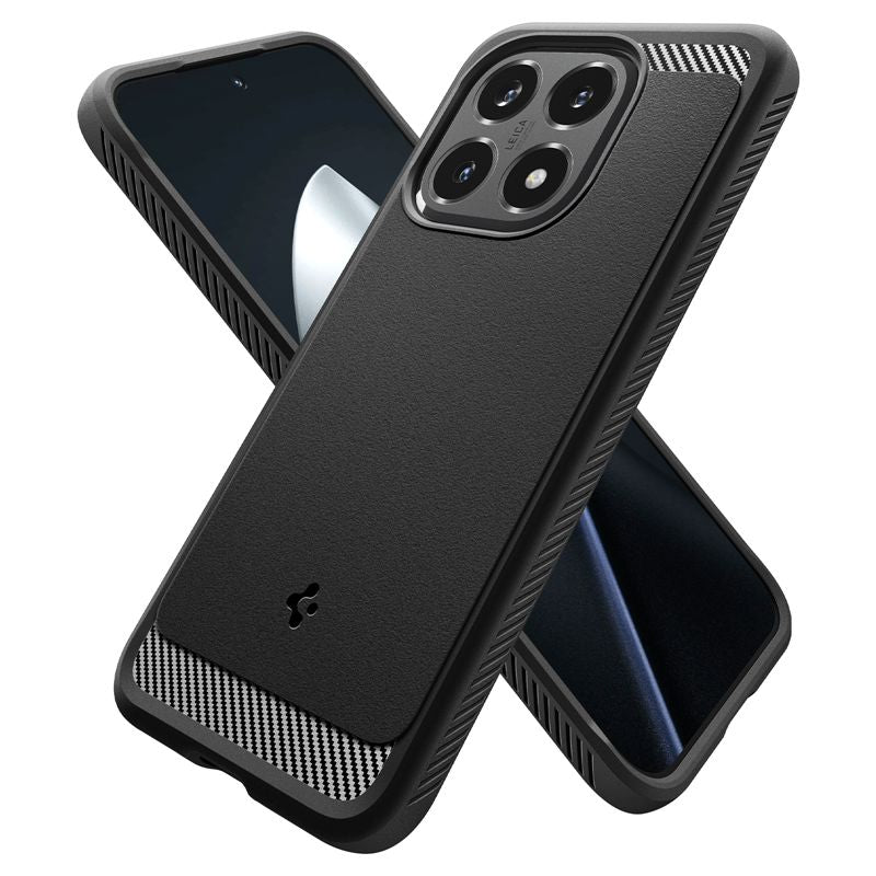 Spigen Rugged Armor, matte black - Xiaomi 15T