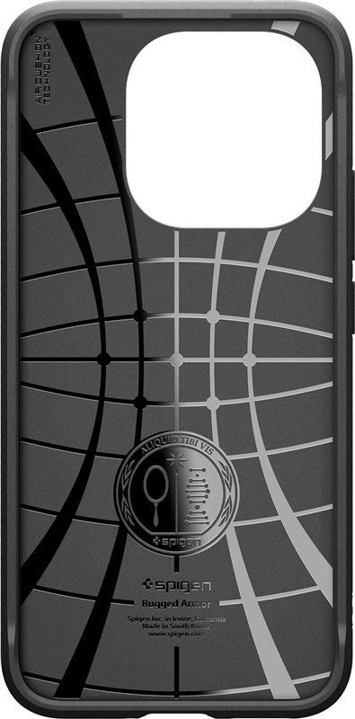 Spigen Rugged Armor, matte black - Xiaomi 15T