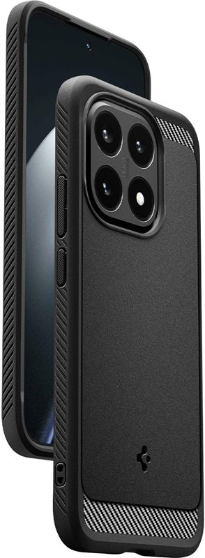 Spigen Rugged Armor, matte black - Xiaomi 15T