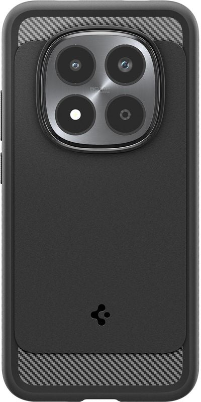 Spigen Rugged Armor, matte black - Xiaomi Redmi Note 15 Pro 5G