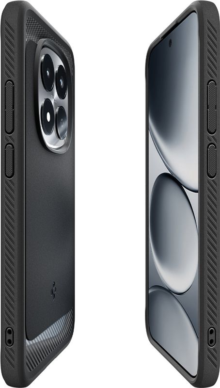Spigen Rugged Armor, matte black - Xiaomi Redmi Note 15 Pro 5G