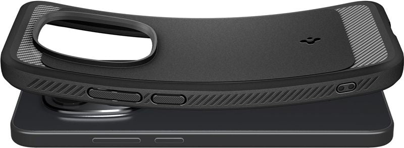 Spigen Rugged Armor, matte black - Xiaomi Redmi Note 15 Pro 5G