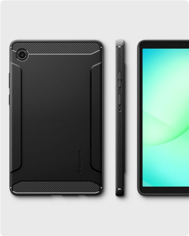 Spigen Rugged Armor, matte black - Samsung Galaxy Tab A11 (2025)