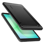 Spigen Rugged Armor, matte black - Samsung Galaxy Tab A11 (2025)